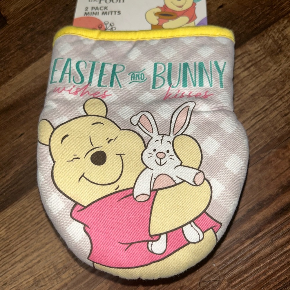 Winnie the Pooh Easter Oven Mitts